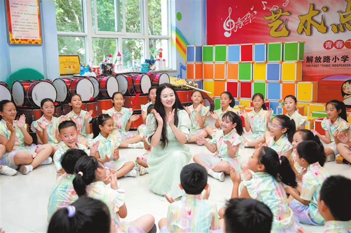 ?臨汾市解放路小學開展豐富多彩的社團活動